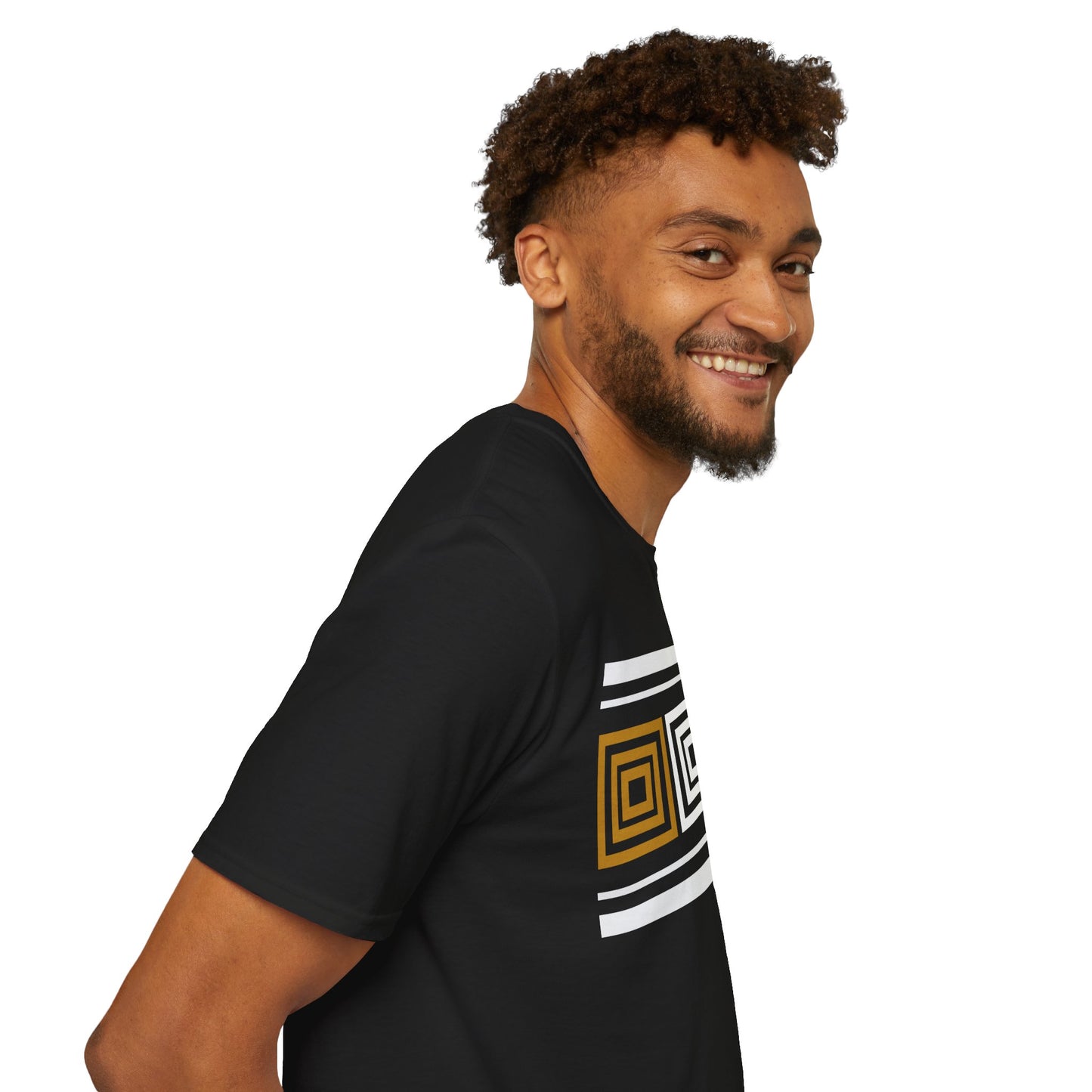 Aesthetics Colorful Blocks Graphic (W/B) Tee