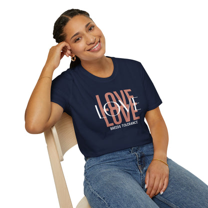 Love Breeds Tolerance (MC) – Unity in Action Tee