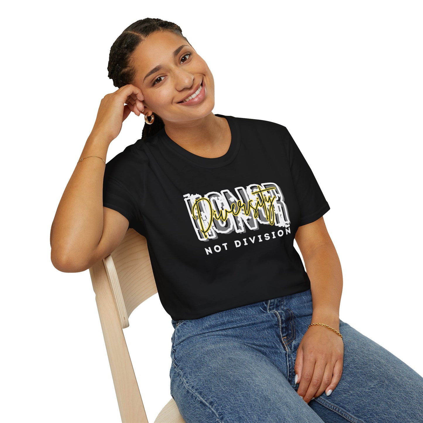 Honor Diversity, Not Division - Unisex Unity Tee