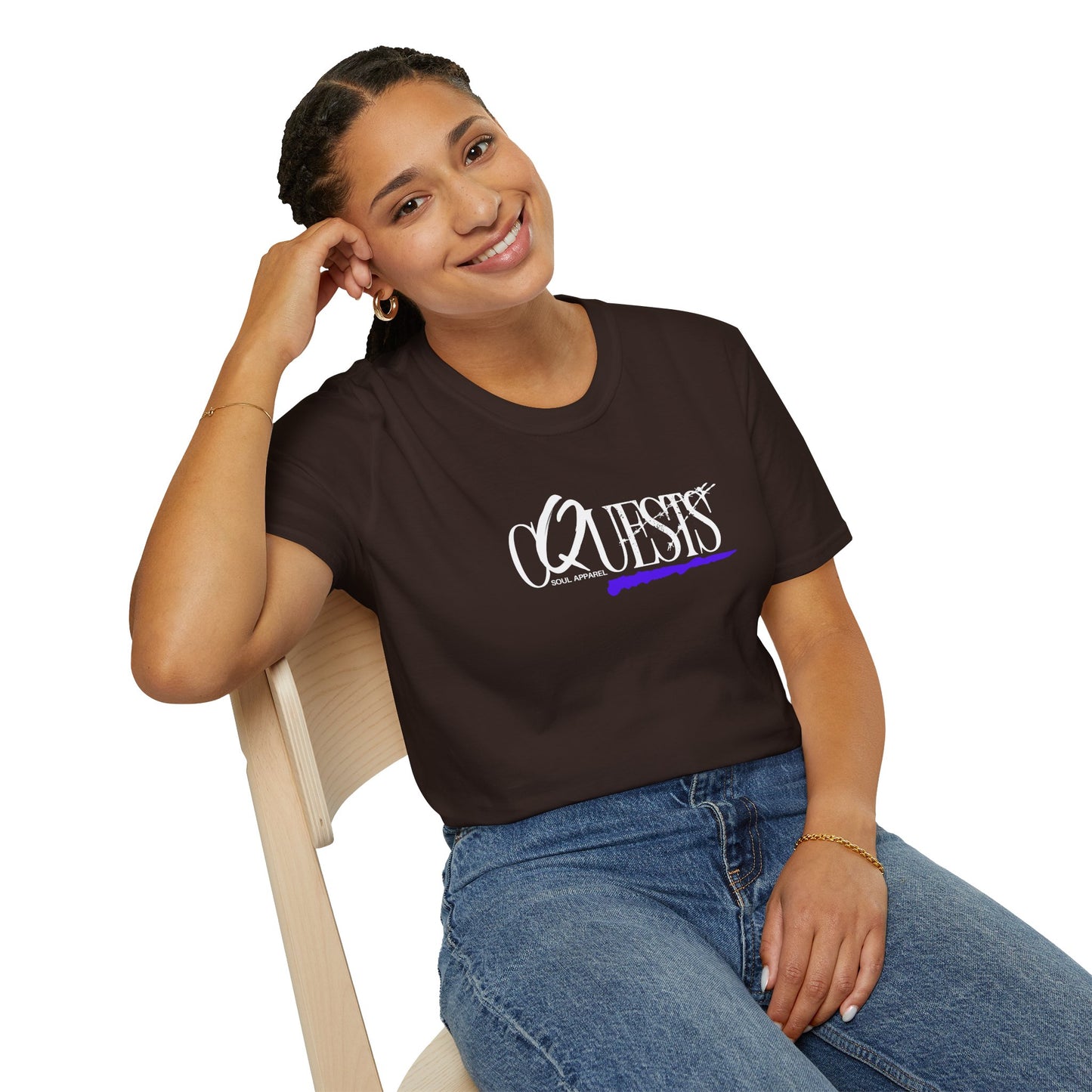"CQuests" Soul Apparel T-Shirt — Unisex Minimalist Graphic Tee