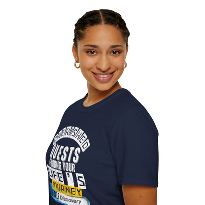 Cherished Quests (W) - Life's Journey of Self-Discovery Tee