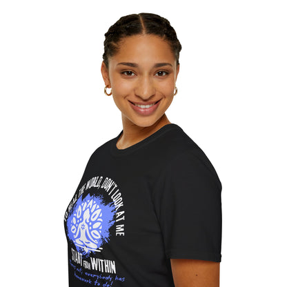 Healing Starts Within T-Shirt — Mindfulness Yoga Tee