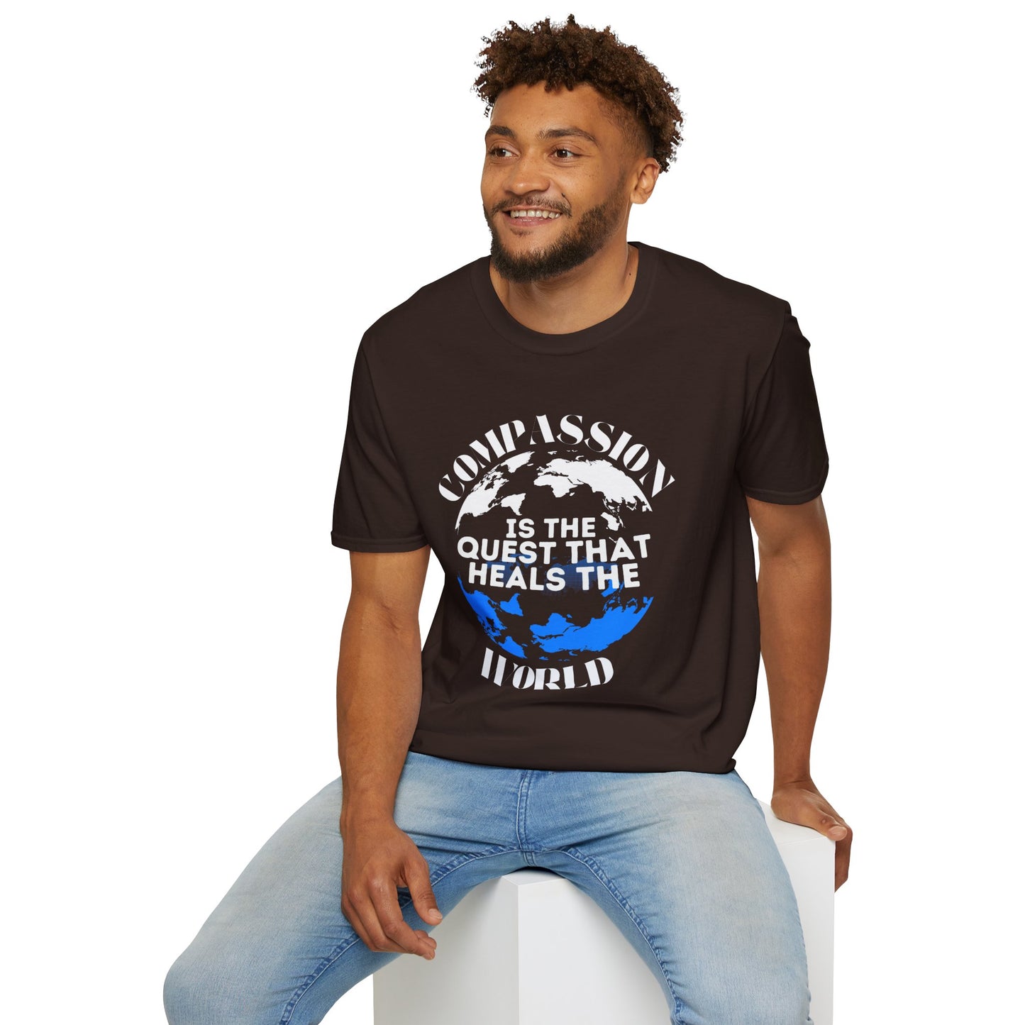 Compassion is the Quest.. - Healing the World Tee