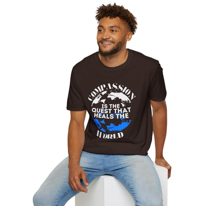 Compassion is the Quest.. - Healing the World Tee