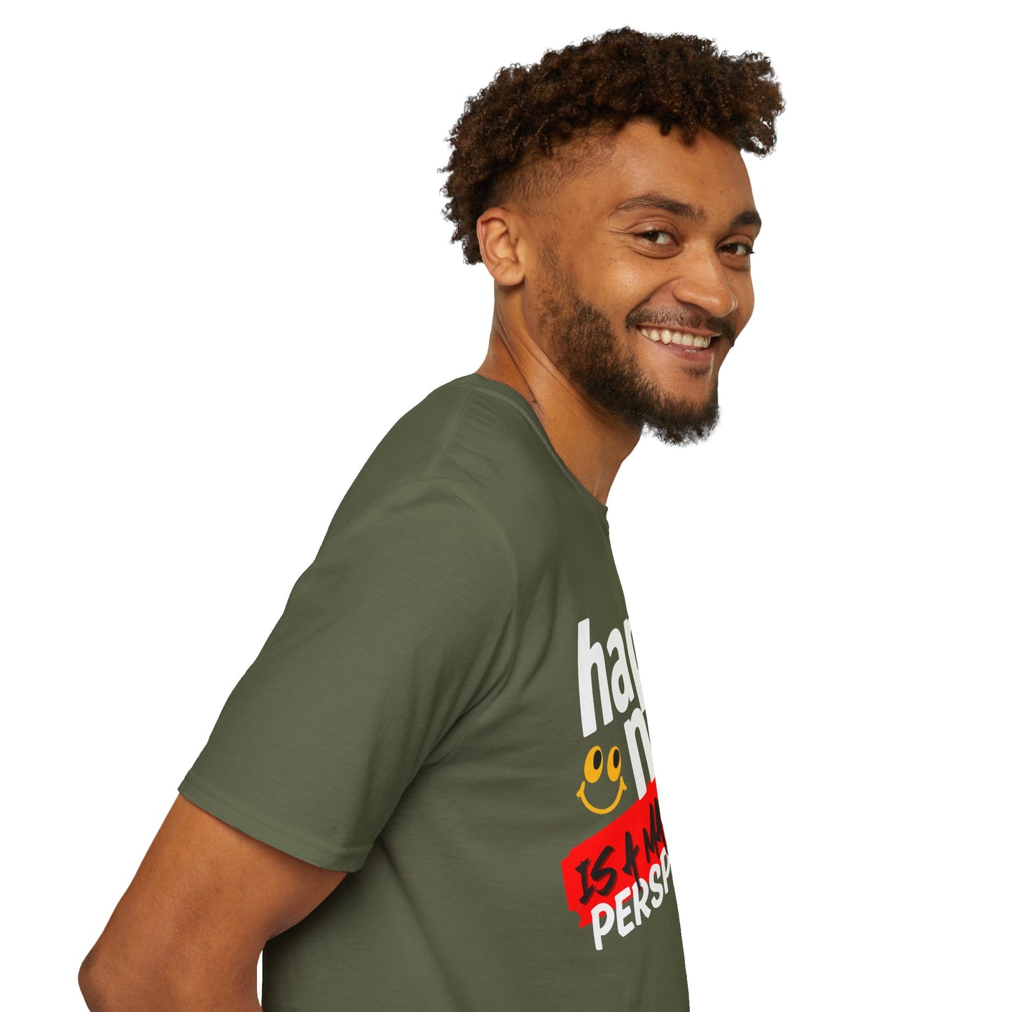 'Happiness Is a Matter Of Perspective', Unisex Design T-Shirt - For all Occasions
