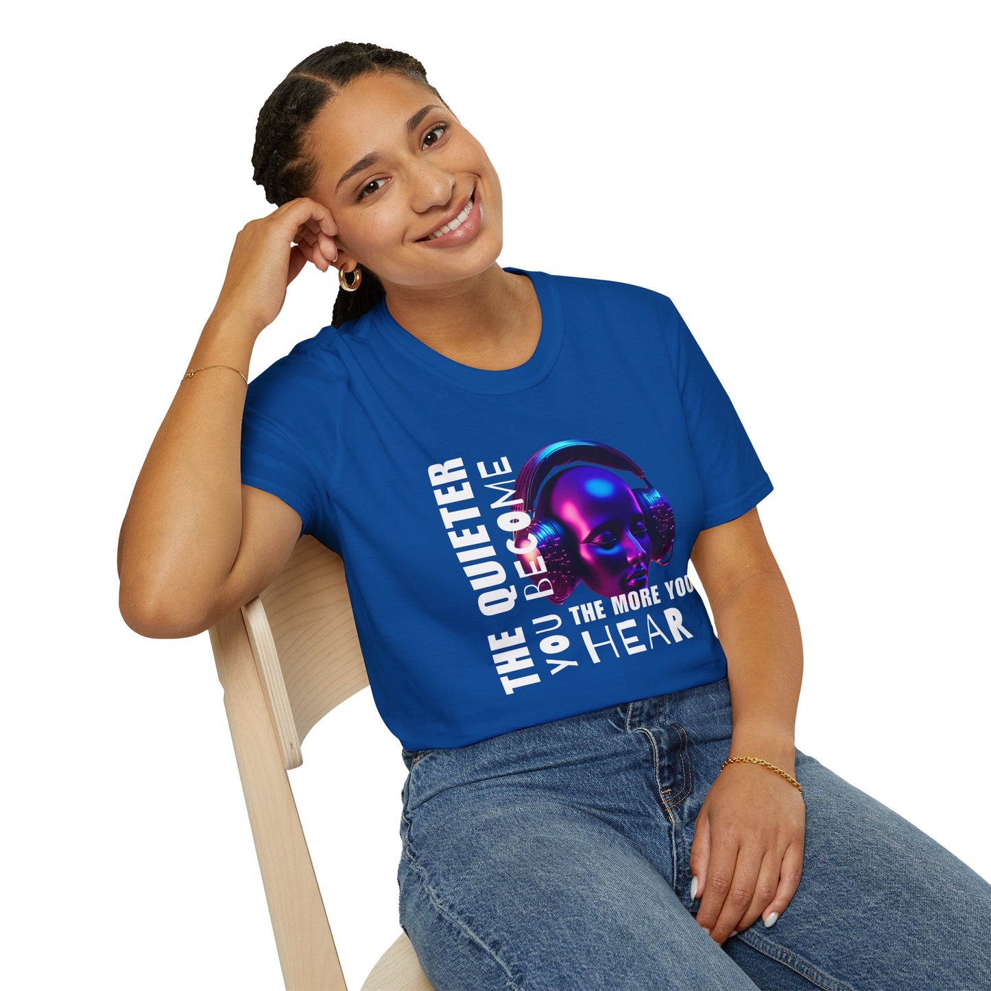 The Quieter You Become, The More You Hear – Soul Whisper Tee (Unisex)