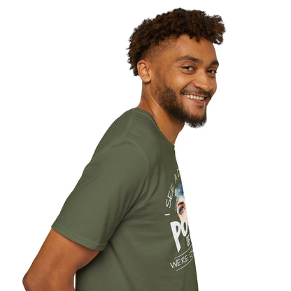T-Shirt — "I See a Different Point of View" Artistic Face Graphic Tee