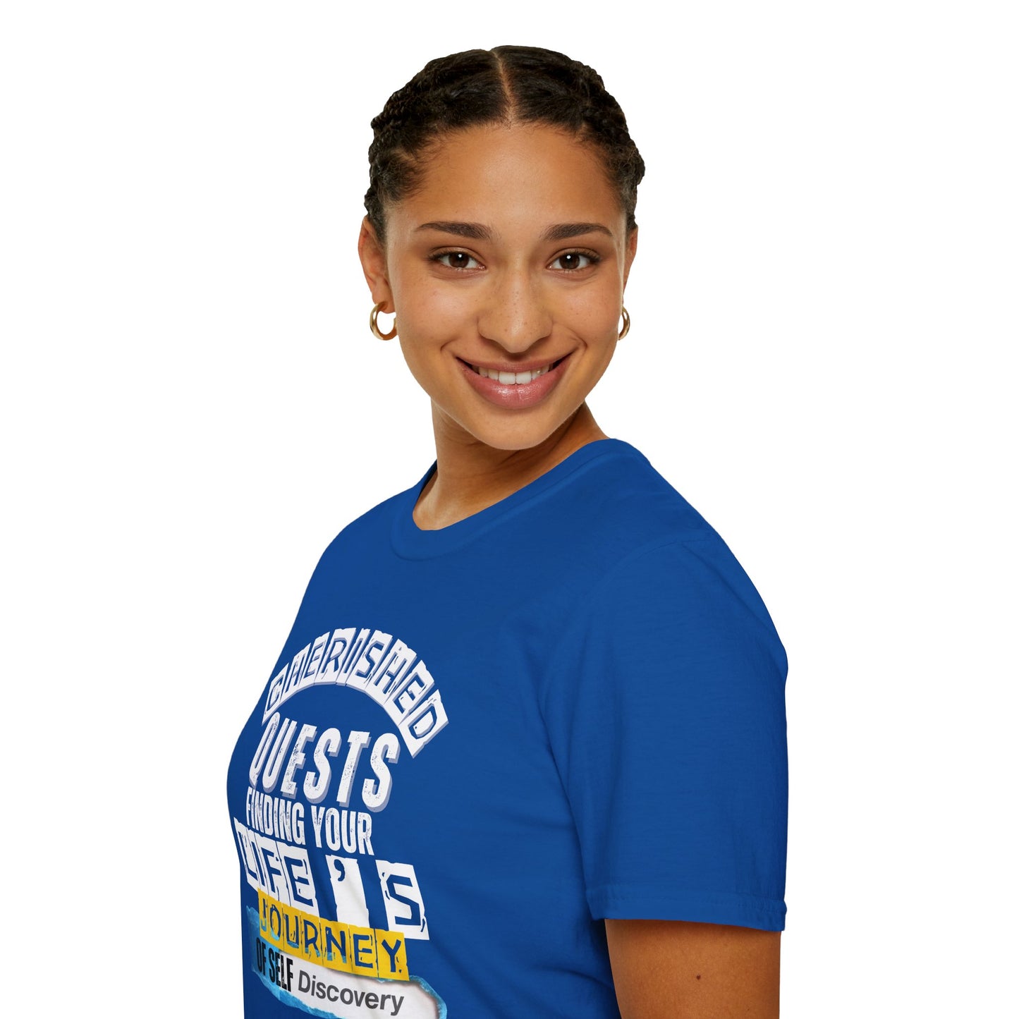 Cherished Quests (W) - Life's Journey of Self-Discovery Tee