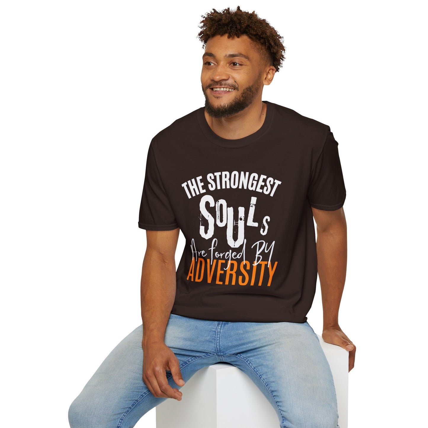 Forged by Adversity - Strength and Resilience Graphic Tee