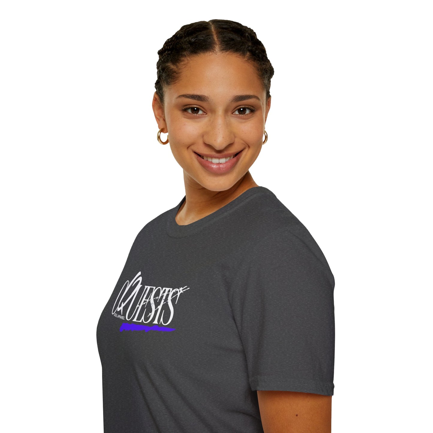 "CQuests" Soul Apparel T-Shirt — Unisex Minimalist Graphic Tee