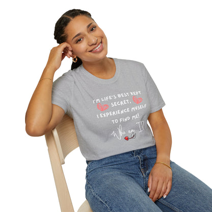 Thought Provoking Wonder Style - Life's Best Kept Secret - Graphic Tee (For Her)