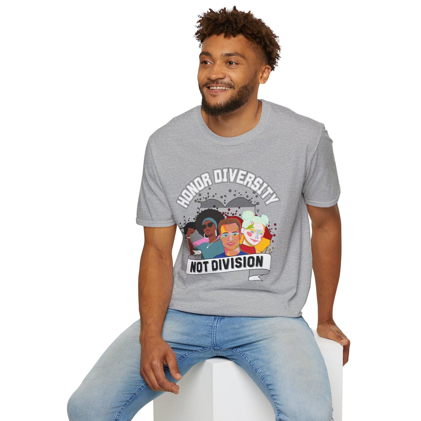 Honor Diversity, Not Division - Unity Tee