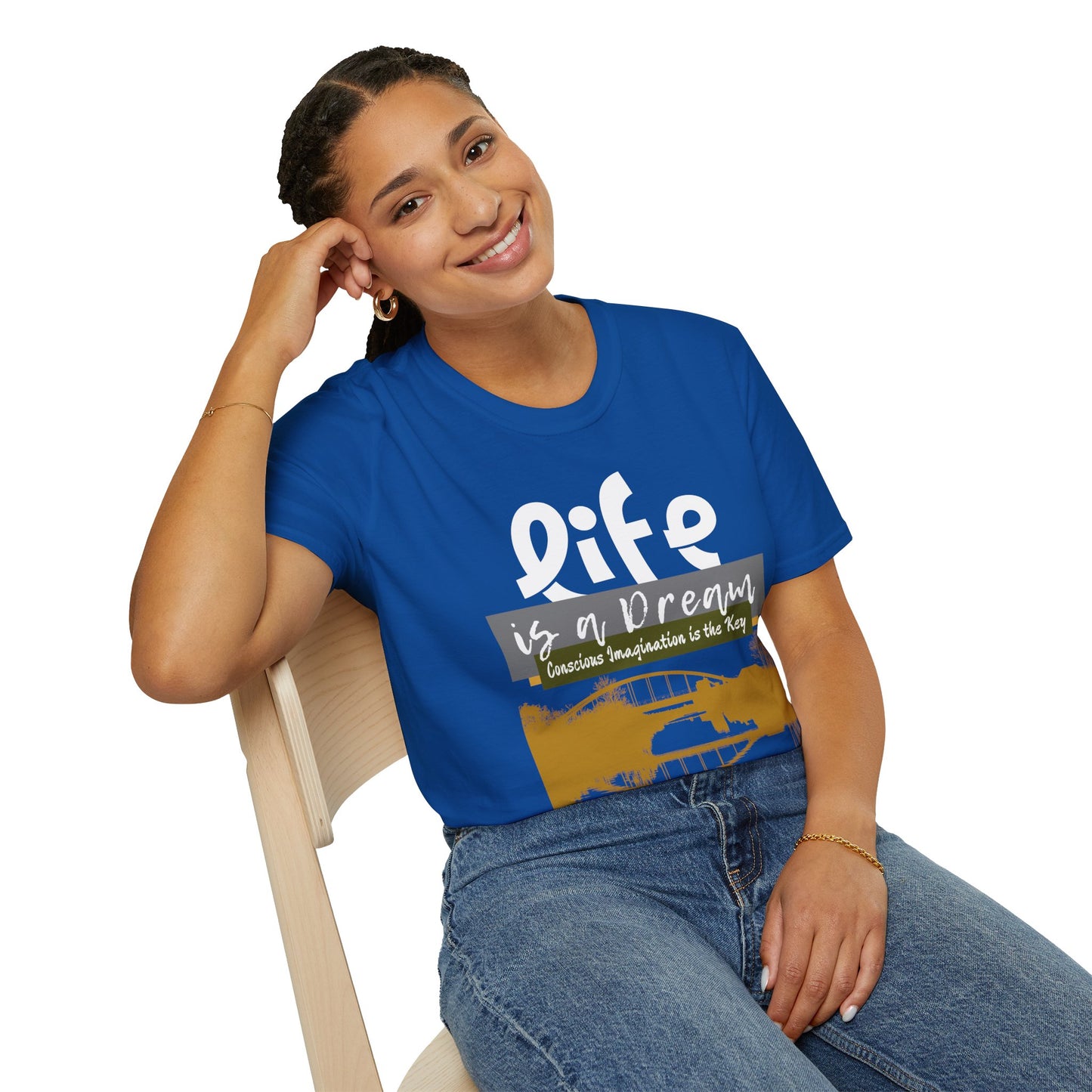 Life Is a Dream, Conscious Imagination Is Key – Intention-Led Tee (Unisex)