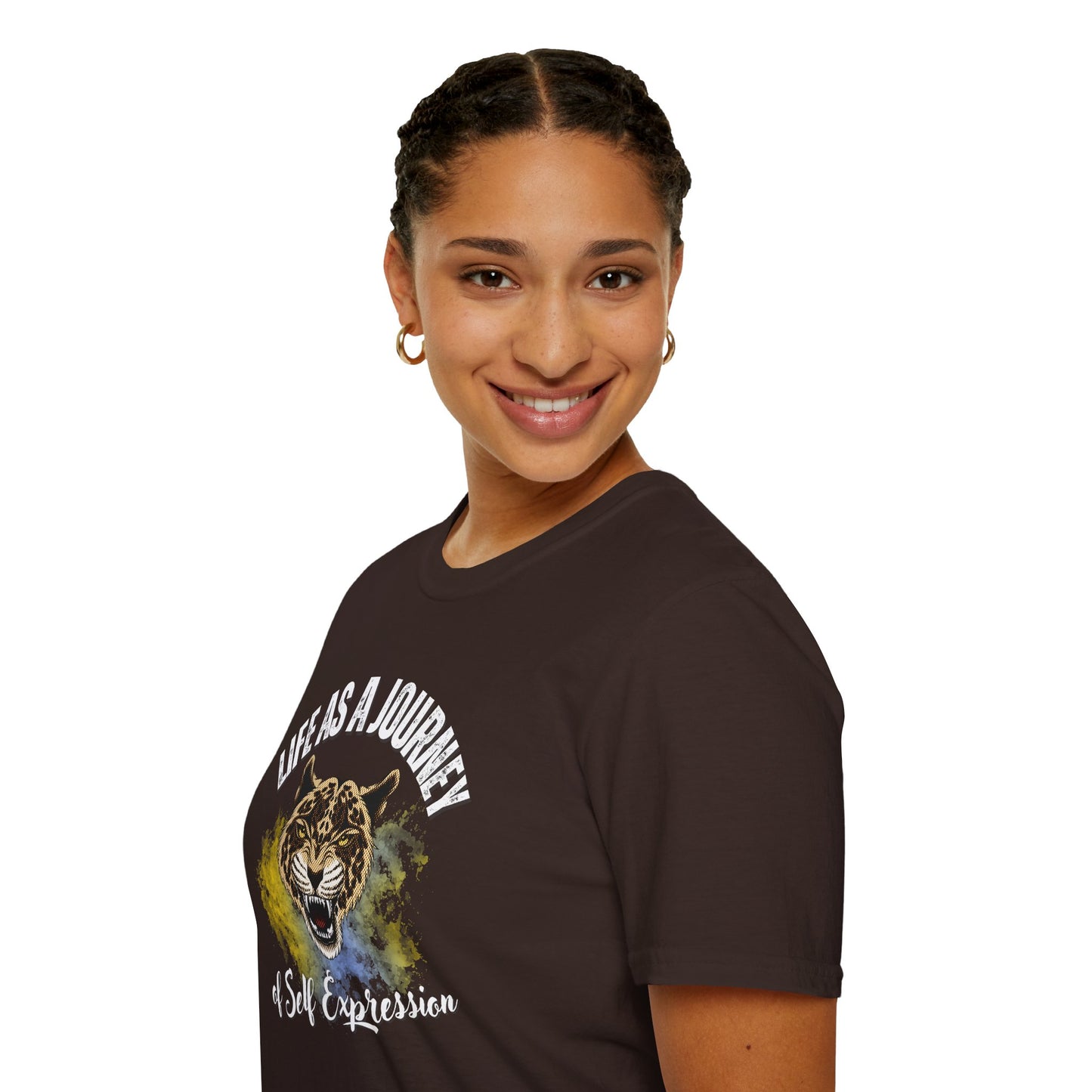 Life as a Journey of Self-Expression - Vibrant Inspiration Tee
