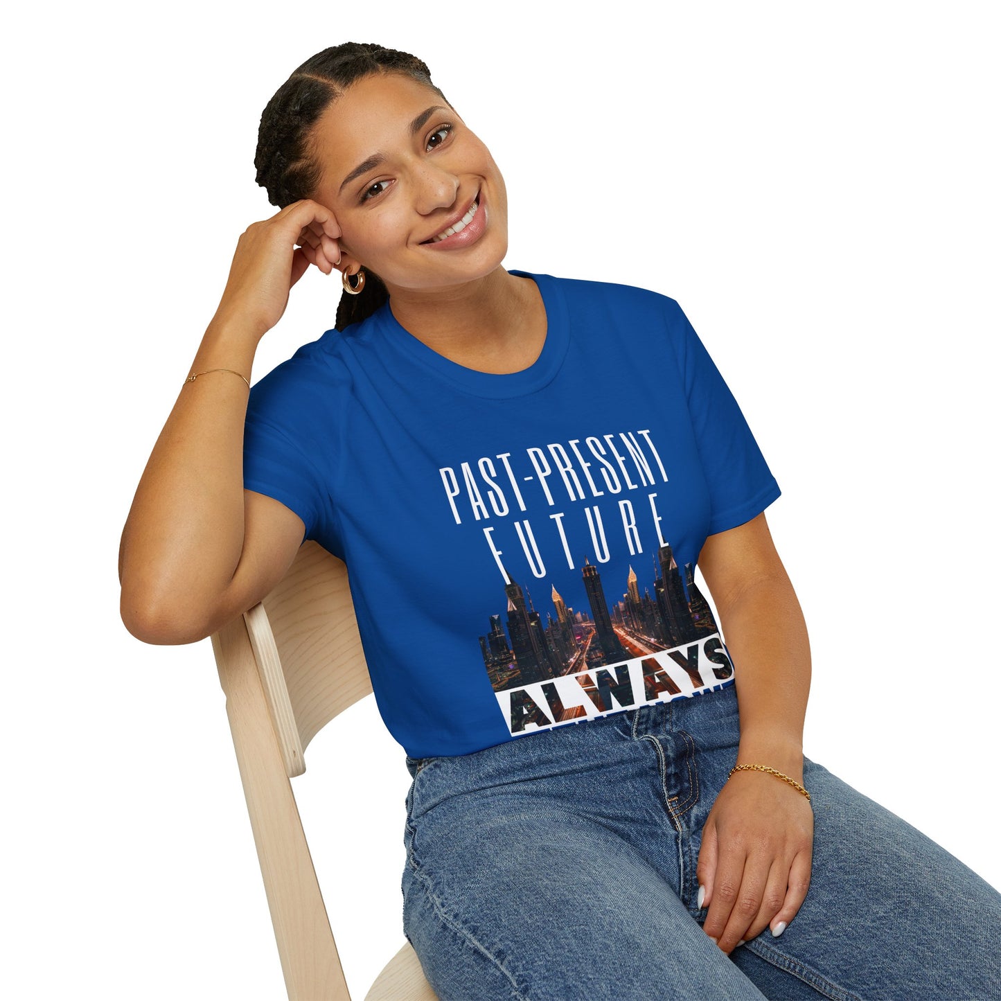 Past-Present-Future, Always The Now - Mindful Living Tee