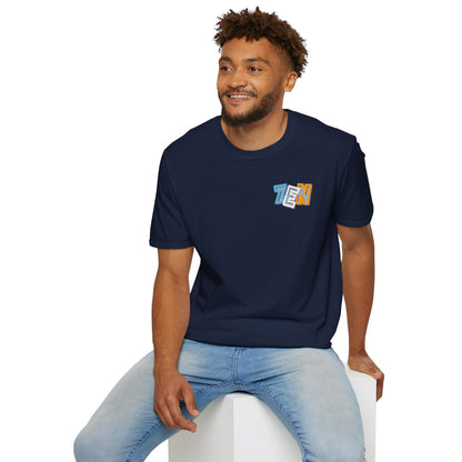 ZEN - Pocket Logo Typography Serenity in Style Tee