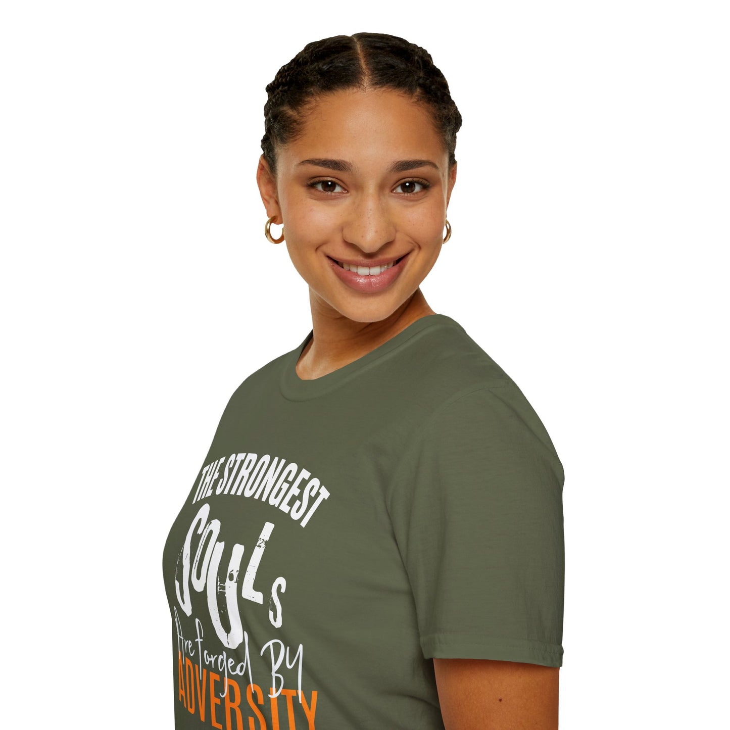 Forged by Adversity - Strength and Resilience Graphic Tee