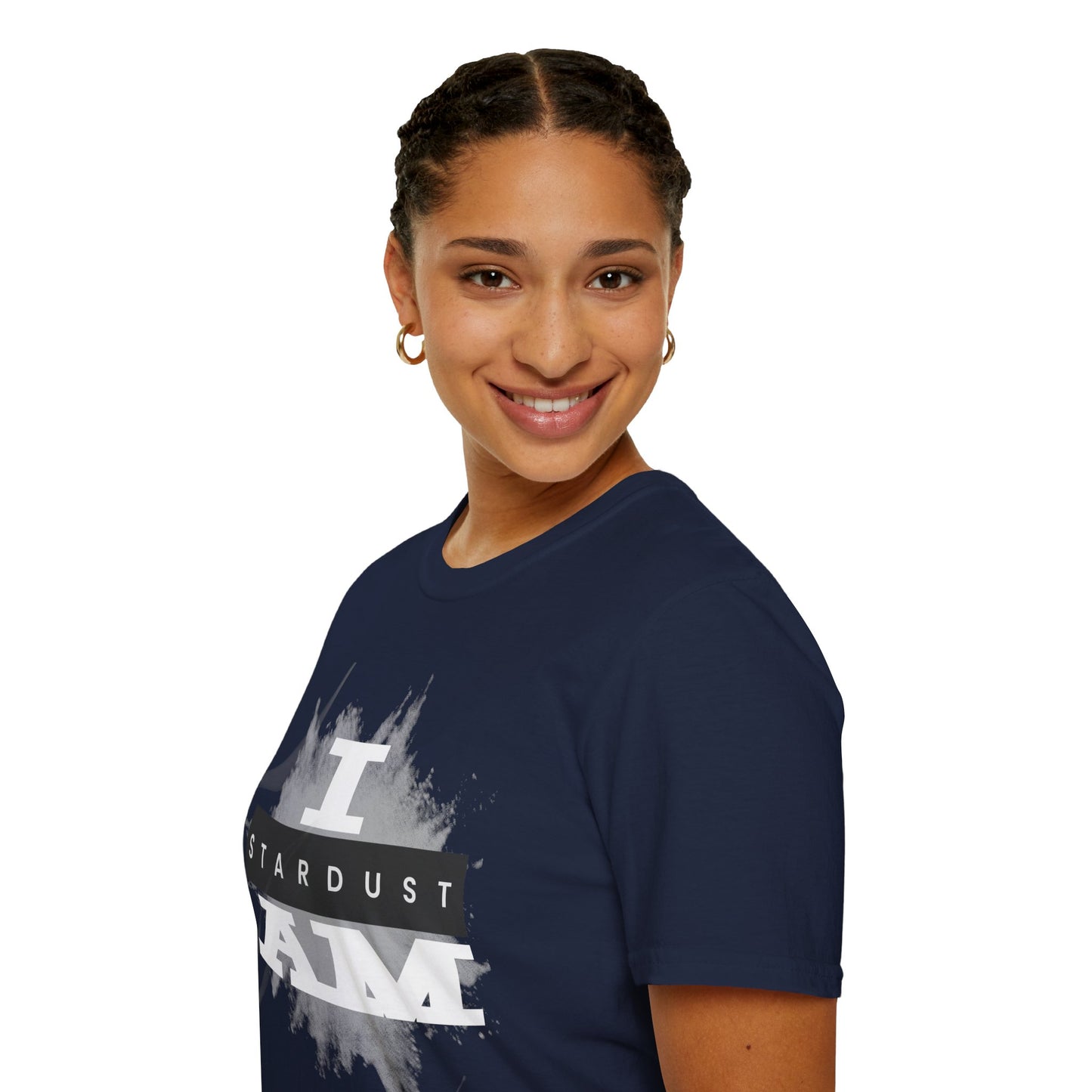 I AM Stardust T-Shirt (P) — Inspirational Cosmic Graphic Tee