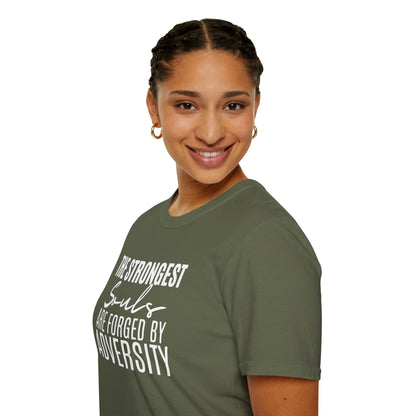 Forged by Adversity - Strength and Resilience Graphic Tee