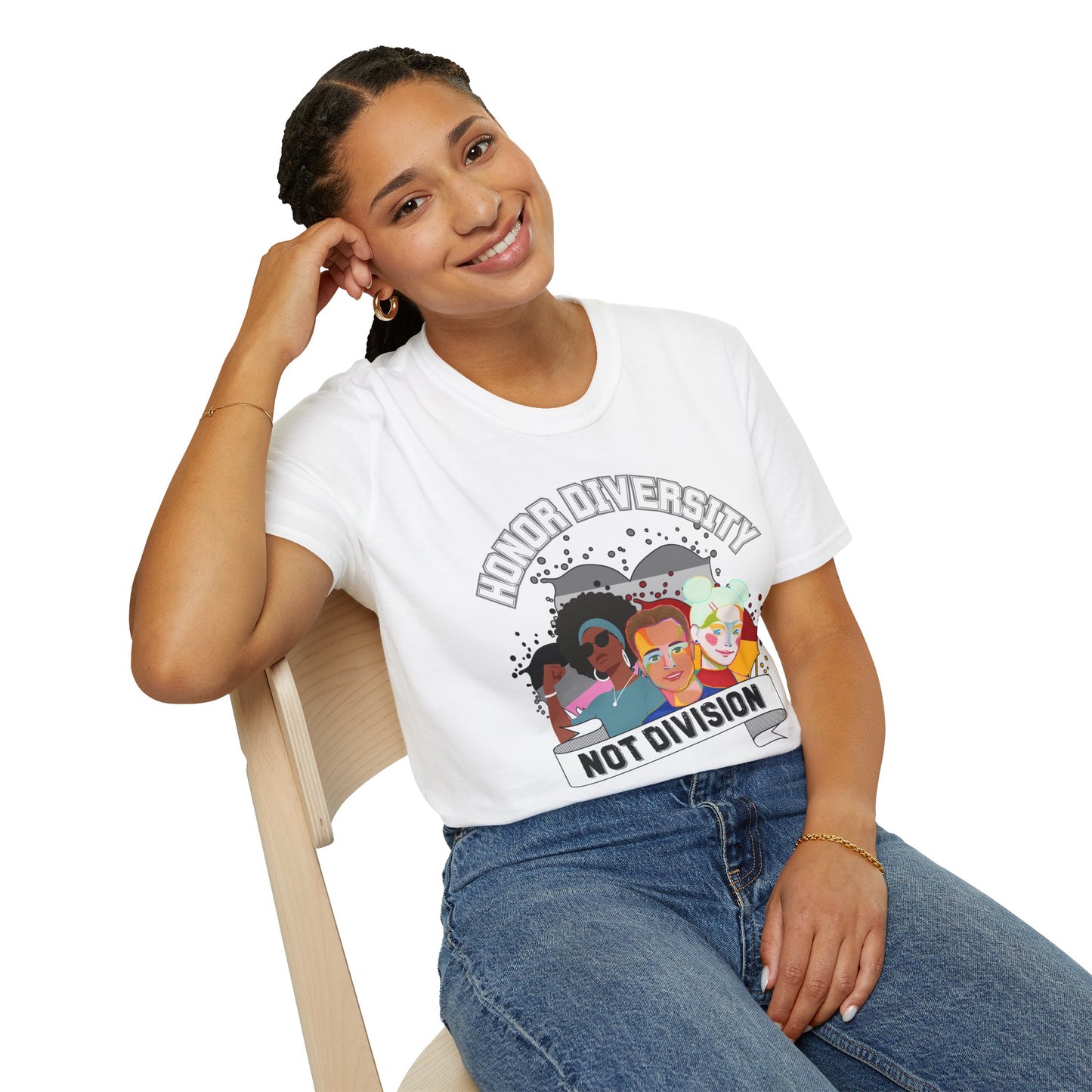 Honor Diversity, Not Division - Unity Tee