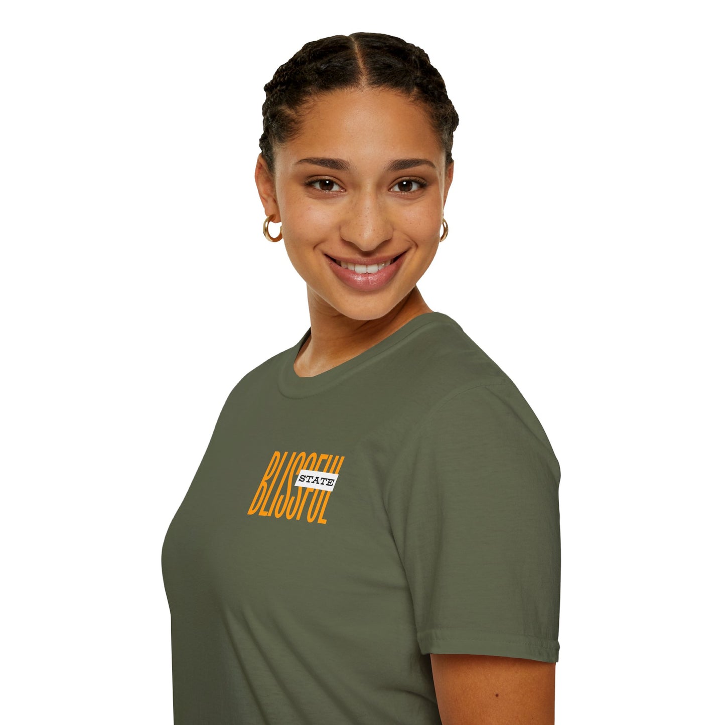 Blissful State - Unisex Style Minimalist Pocket Tee