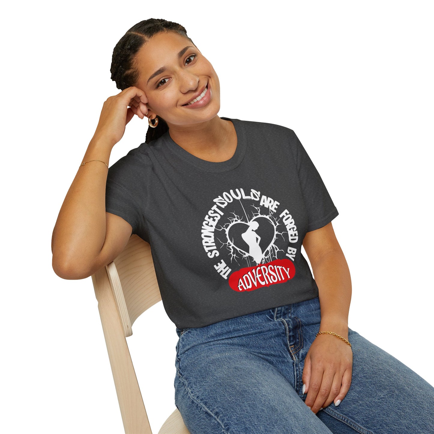 Forged by Adversity - Strength and Resilience Graphic (RW) Tee