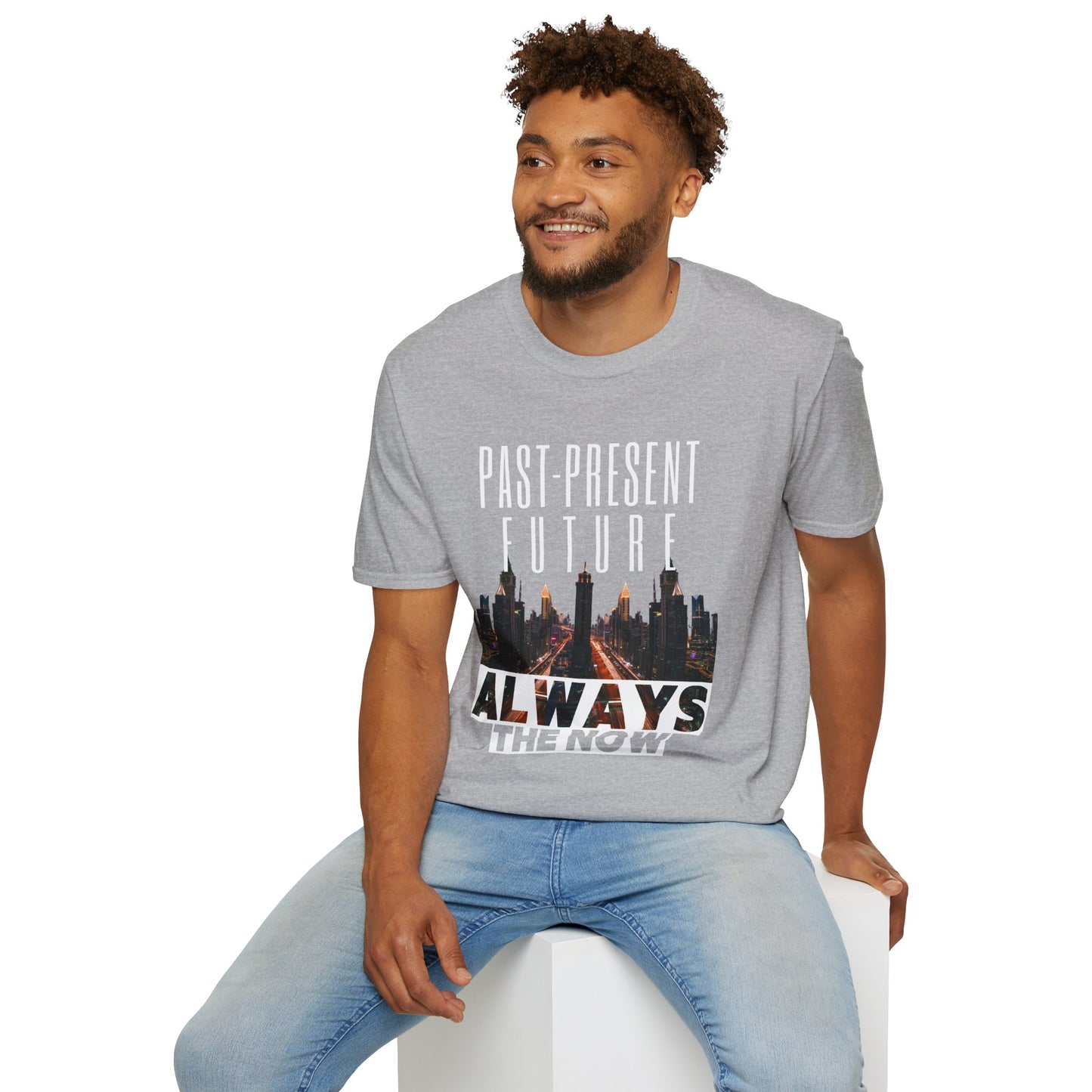 Past-Present-Future, Always The Now - Mindful Living Tee
