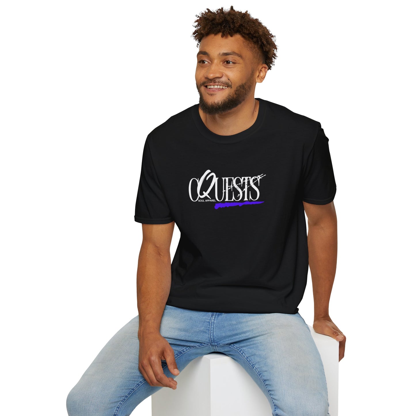 "CQuests" Soul Apparel T-Shirt — Unisex Minimalist Graphic Tee