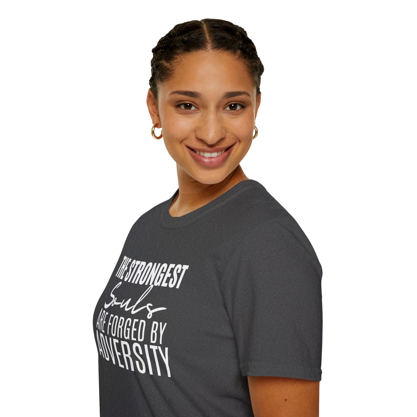 Forged by Adversity - Strength and Resilience Graphic Tee