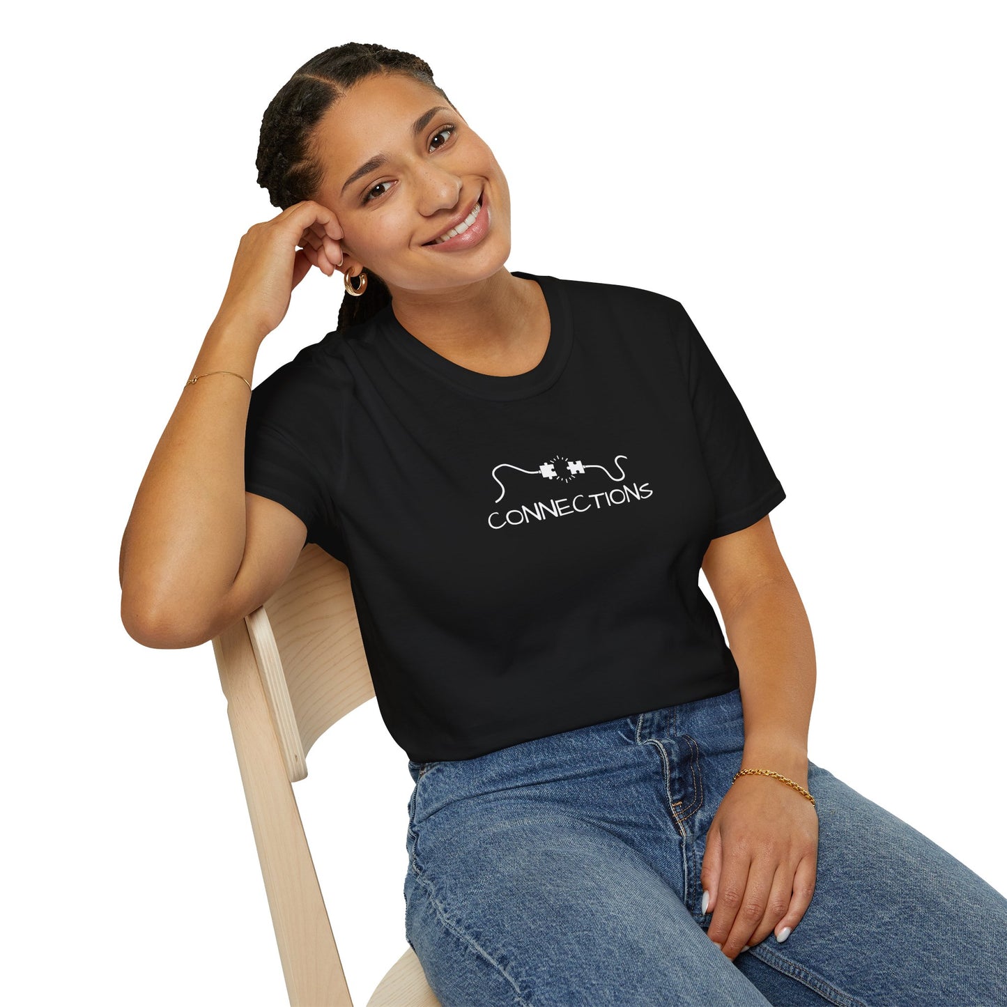"Connections" Minimalist T-Shirt – Life Energy Tee