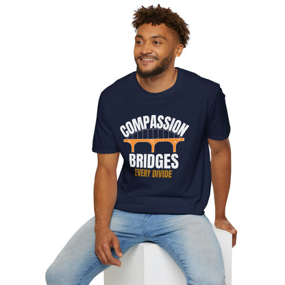 Compassion Bridges Every Divide - Unity Graphic Tee