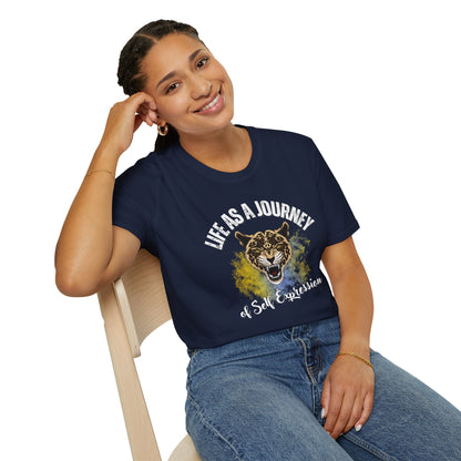 Life as a Journey of Self-Expression - Vibrant Inspiration Tee