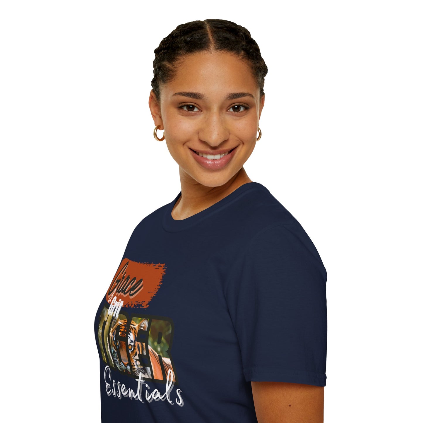 Grace & Grit (W/B): Tiger Essentials Tee