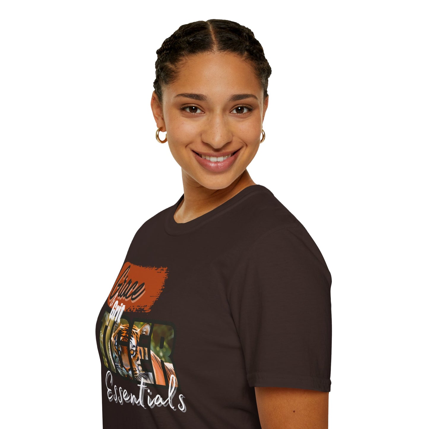 Grace & Grit (W/B): Tiger Essentials Tee