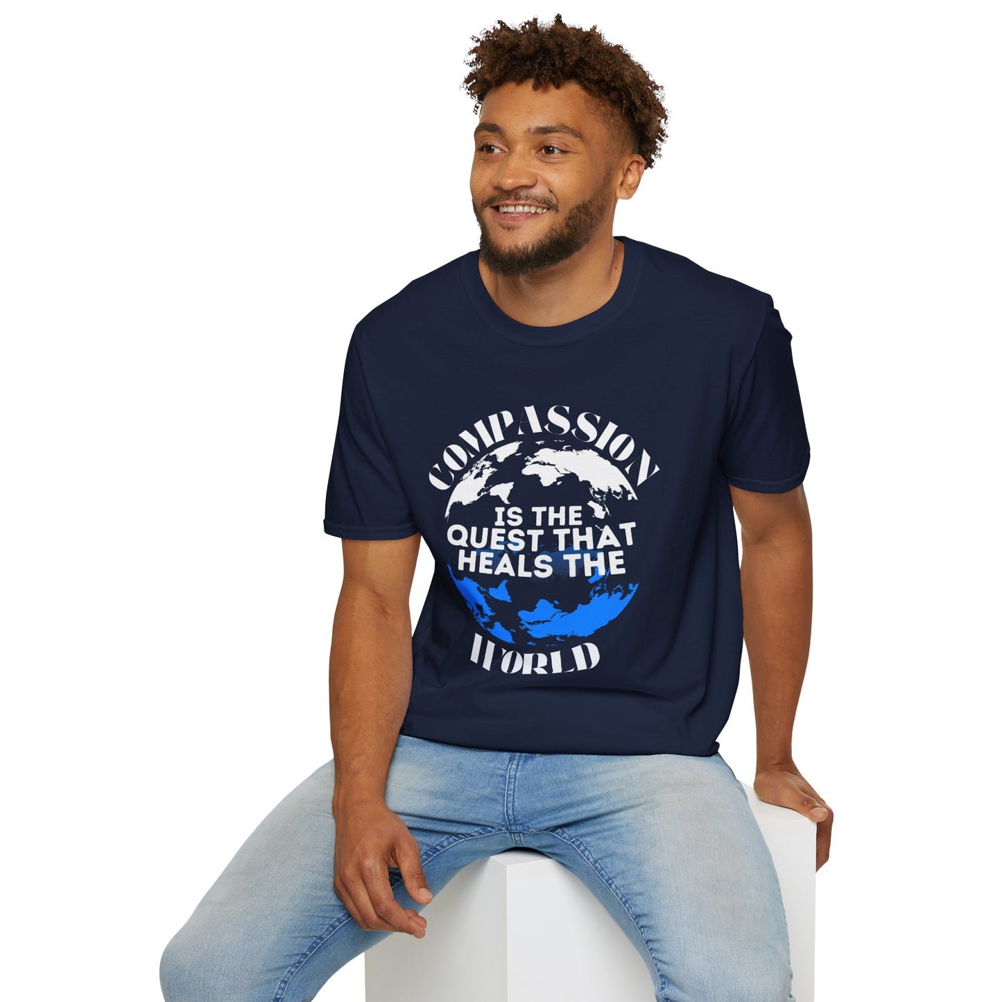 Compassion is the Quest.. - Healing the World Tee