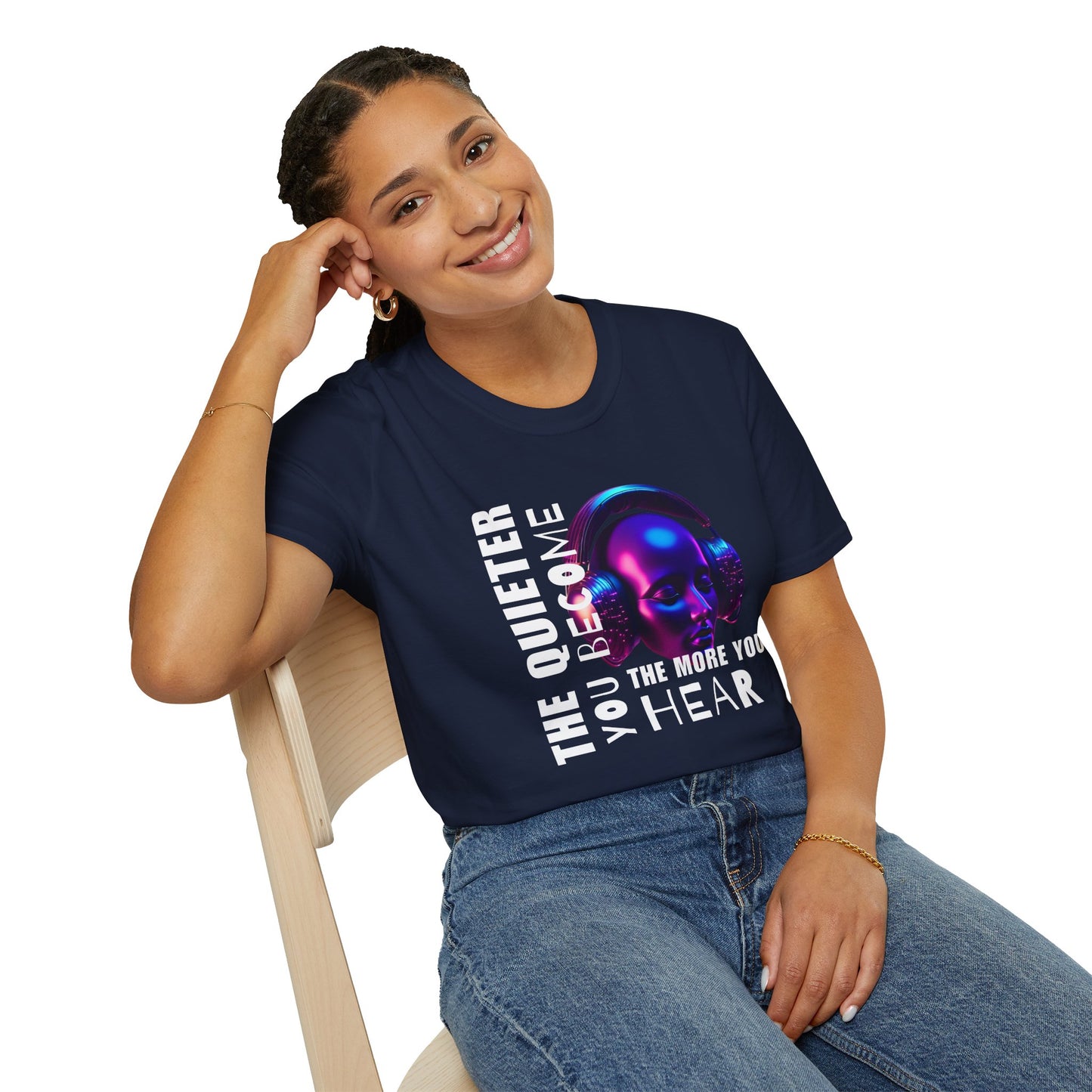 The Quieter You Become, The More You Hear – Soul Whisper Tee (Unisex)
