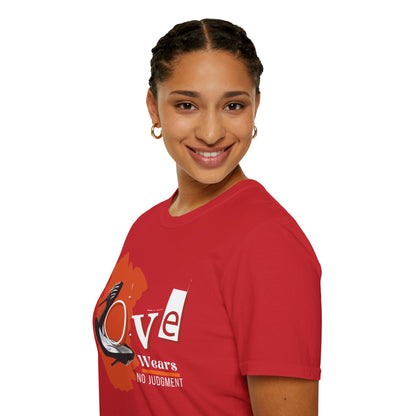 Love Wears No Judgment – Radiant Grace Tee (For Her)