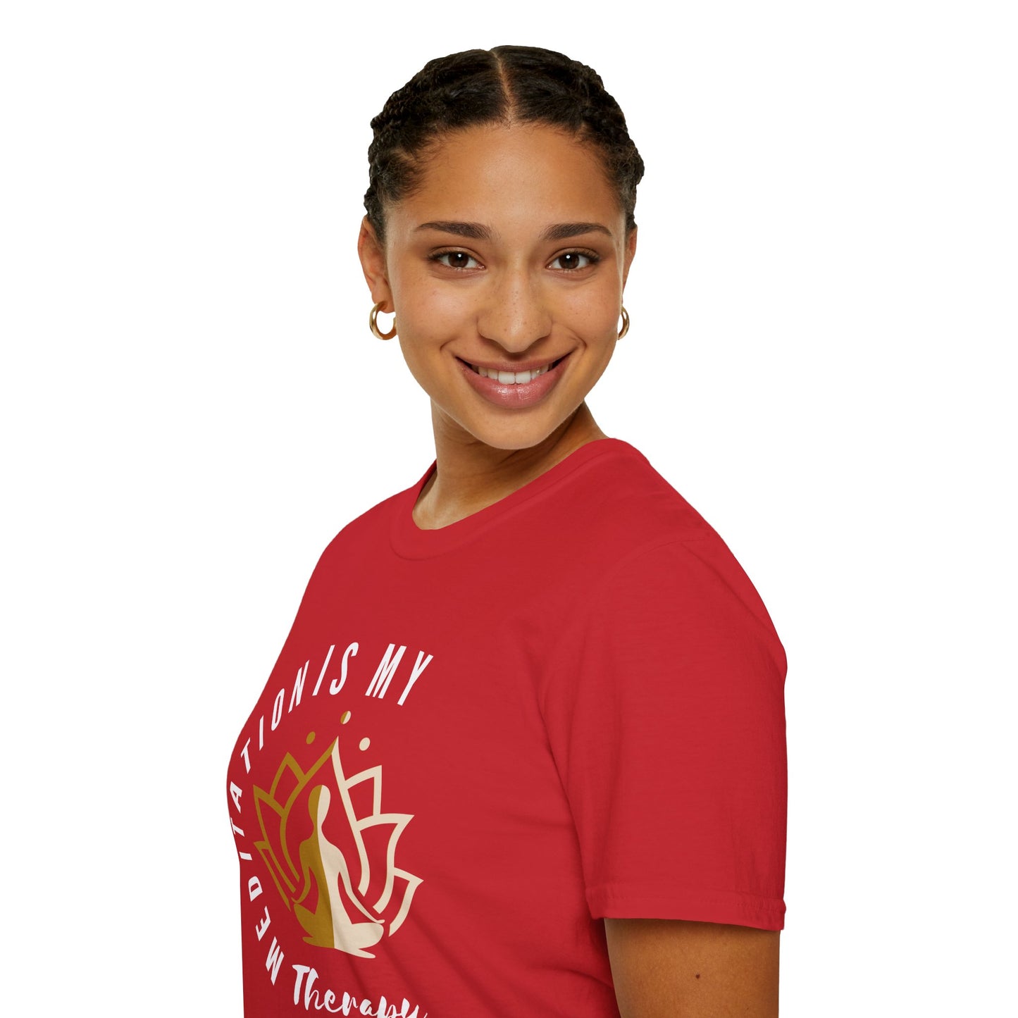 Meditation is My Therapy - Calm and Centered (2C) Tee