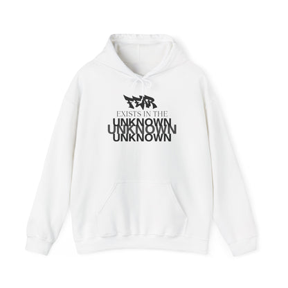 Exist in the Known Hoodie — Minimalist Typography Unisex Pullover