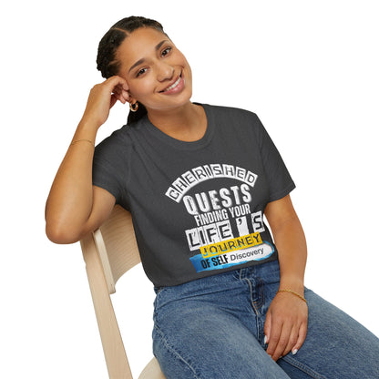 Cherished Quests (W) - Life's Journey of Self-Discovery Tee