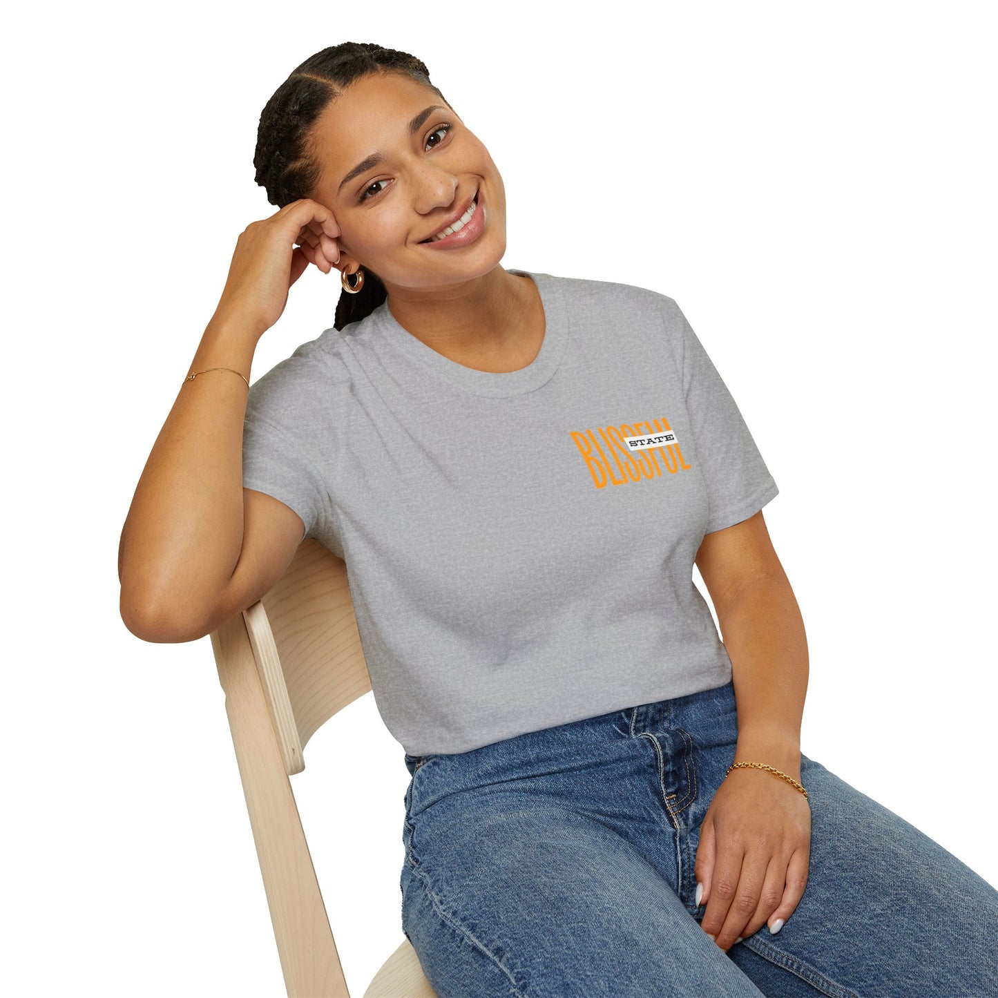 Blissful State - Unisex Style Minimalist Pocket Tee