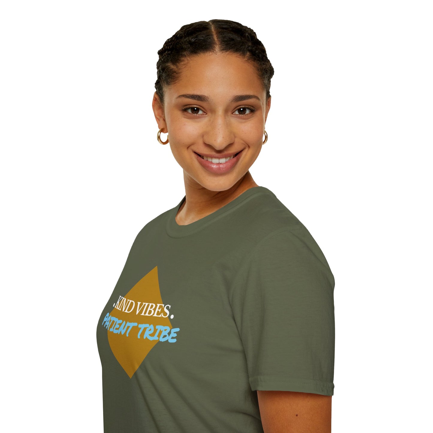 Kind Vibes Patient Tribe T-Shirt — Inspirational Minimalist Tee