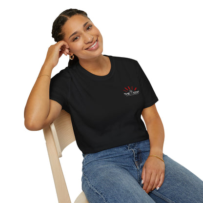 'THE INNER EDIT' Chest Pocket Graphic, Cute Casual Tee