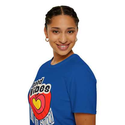Good Vibes Now in Stock – Feel-Good Heart Tee (Unisex)