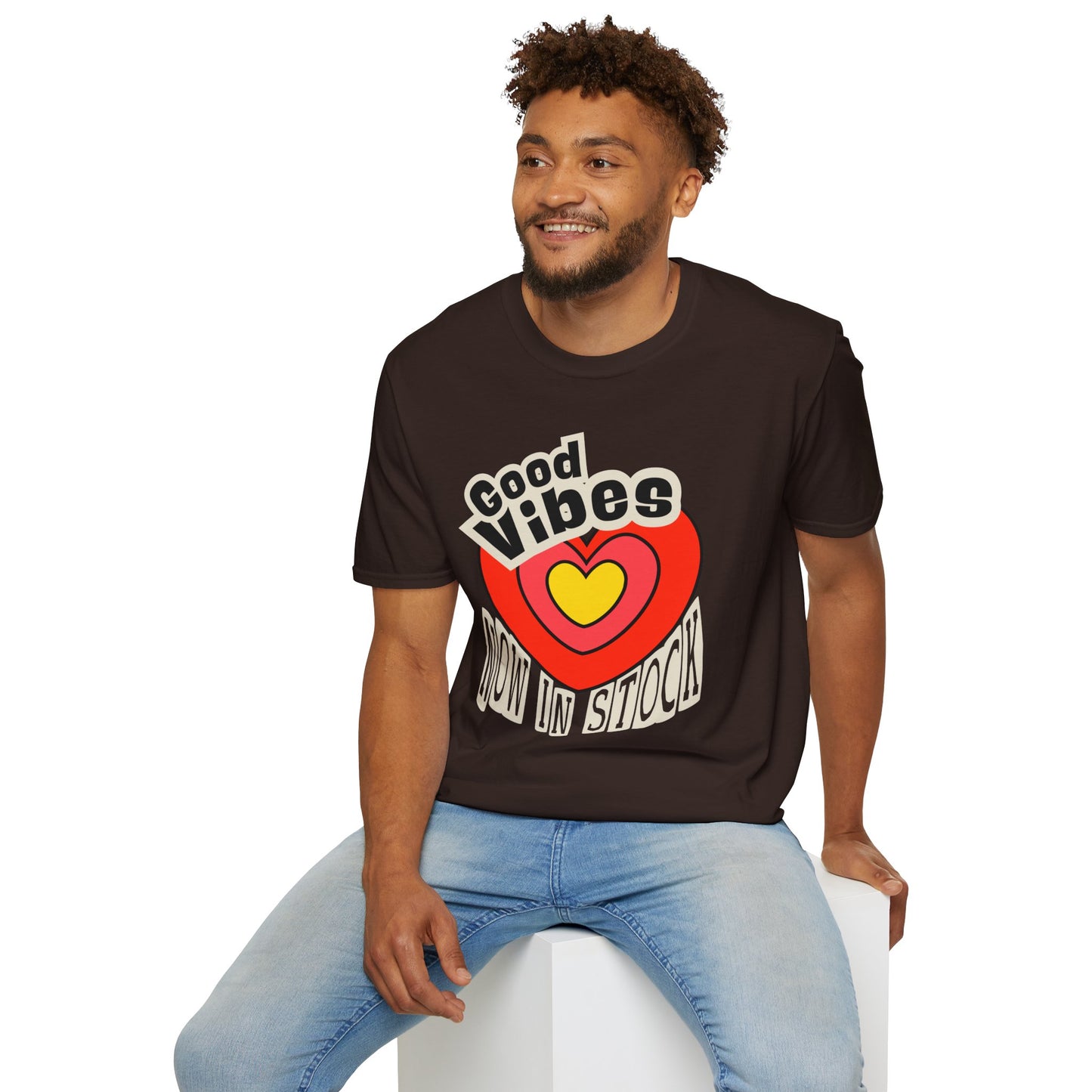Good Vibes Now in Stock – Feel-Good Heart Tee (Unisex)