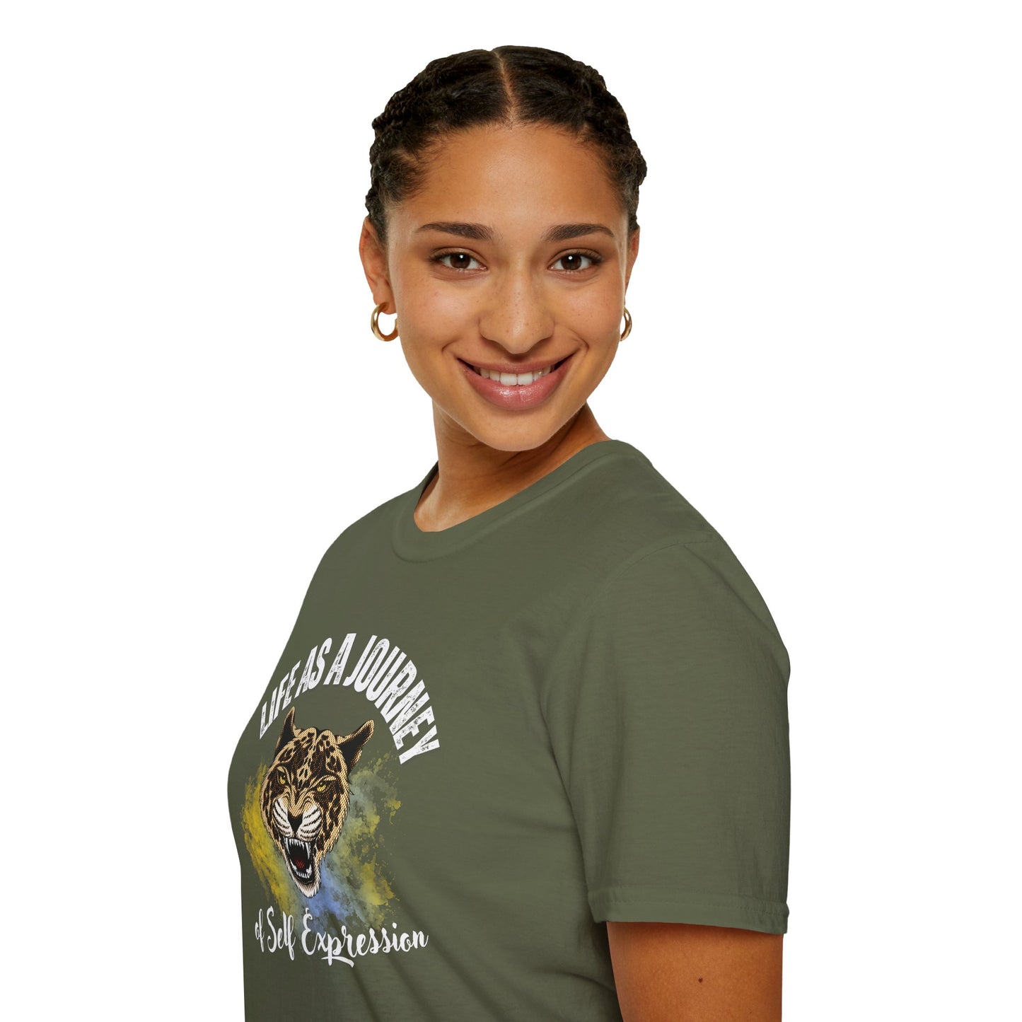 Life as a Journey of Self-Expression - Vibrant Inspiration Tee