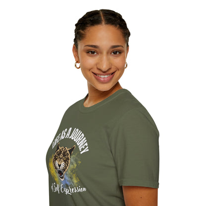 Life as a Journey of Self-Expression - Vibrant Inspiration Tee