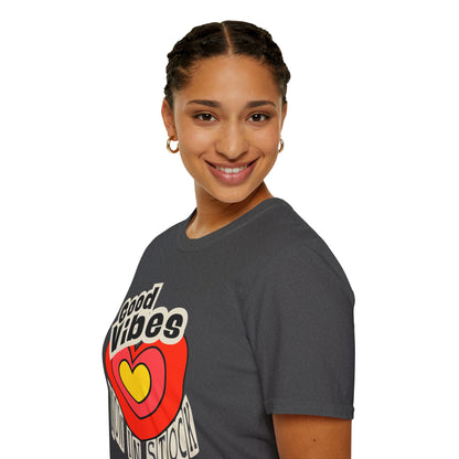 Good Vibes Now in Stock – Feel-Good Heart Tee (Unisex)