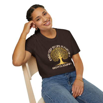 Every Step in Life is Part of a Growth Journey - Life's Journey Tee