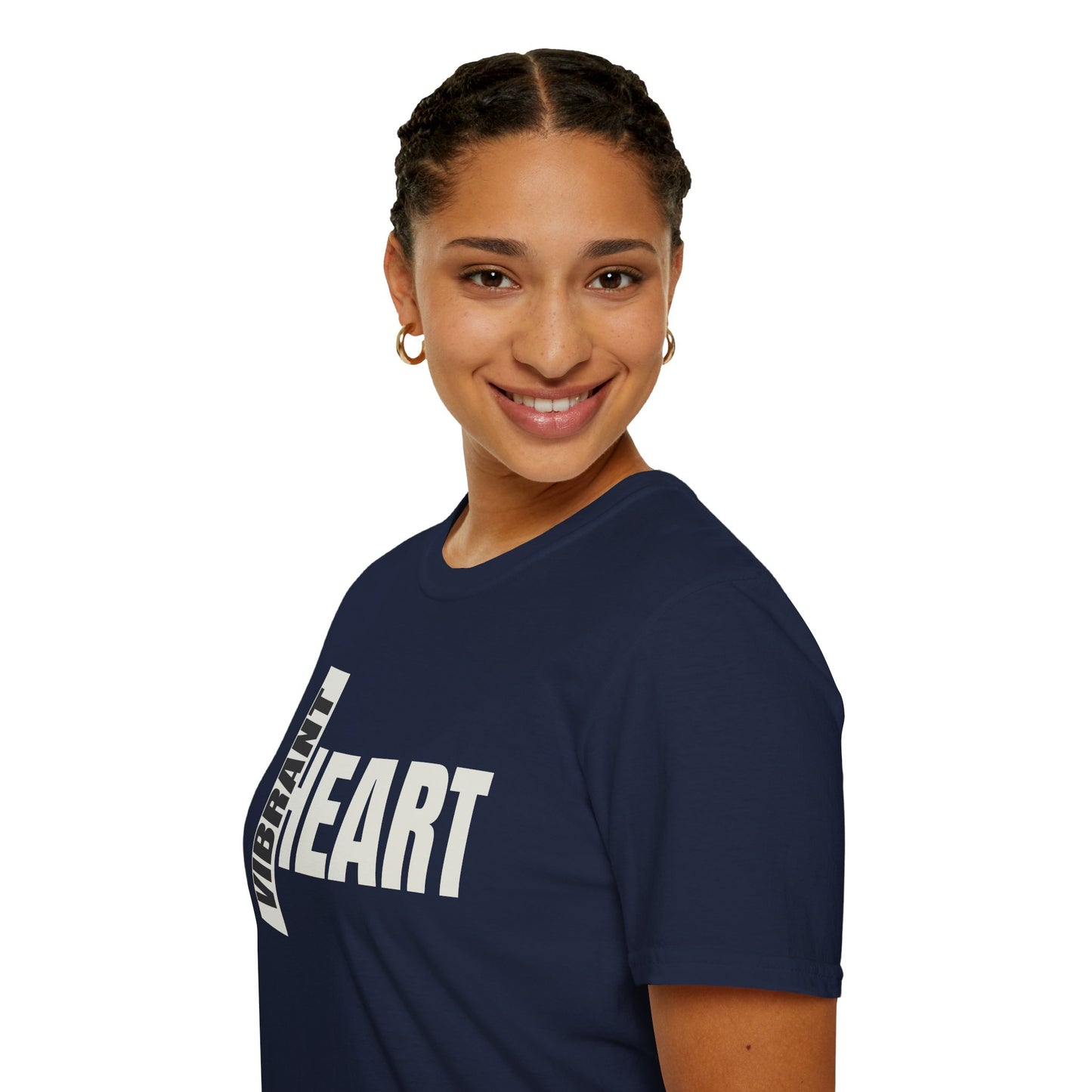 Vibrant Heart - Radiate Joy Unisex Tee